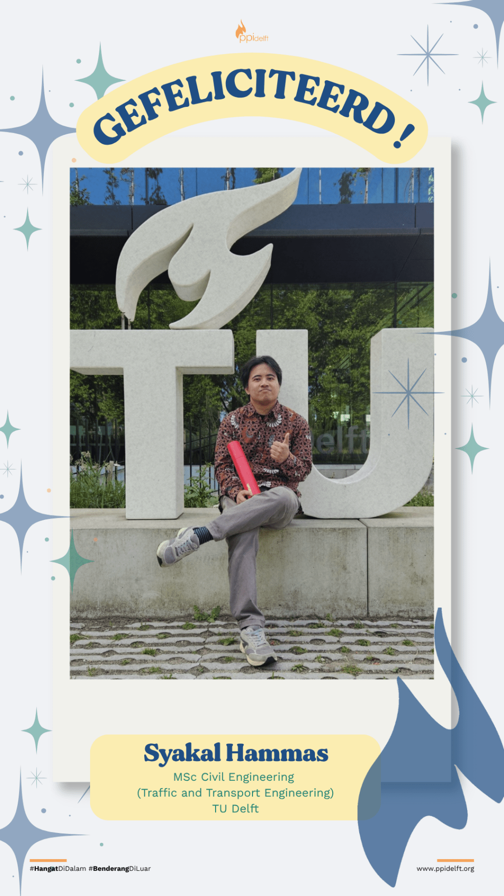 Syakal Hammas, MSc in Civil Engineering, TU Delft