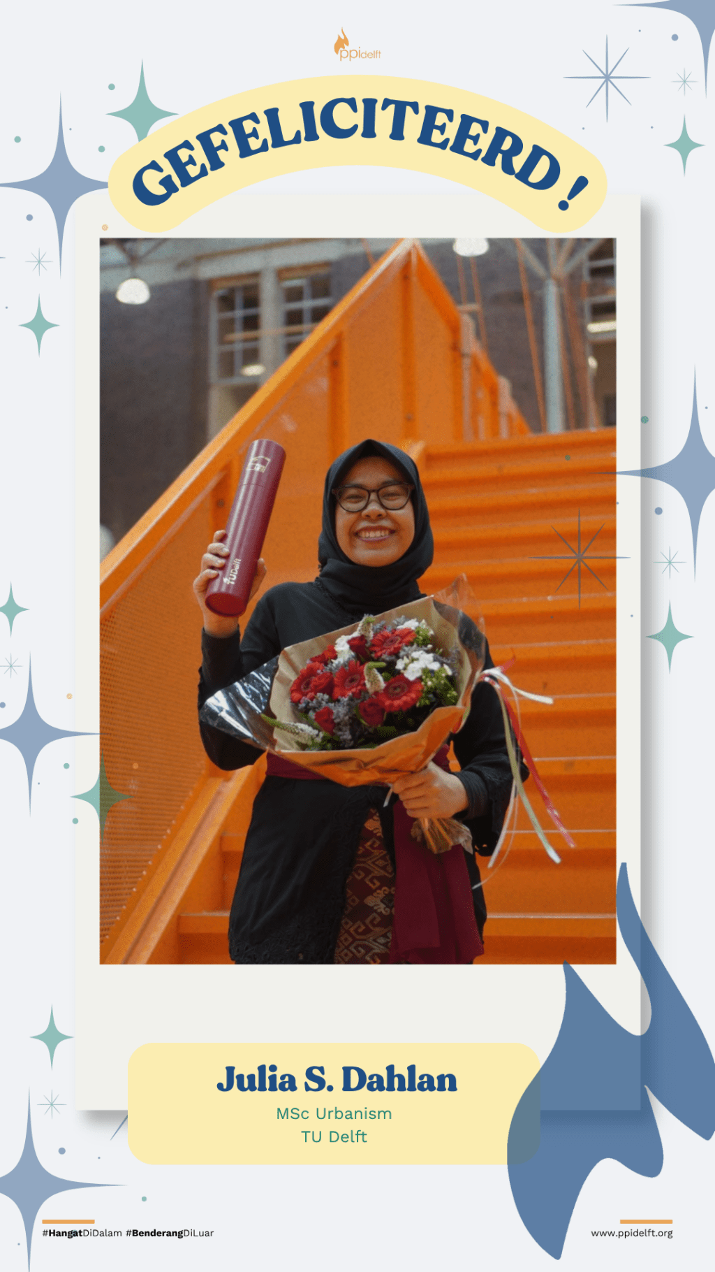 Julia S. Dahlan, MSc in Urbanism, TU Delft