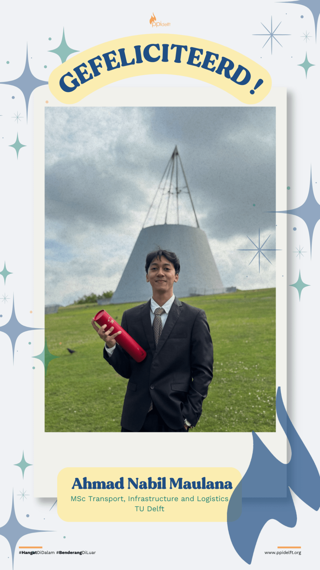 Ahmad Nabil Maulana, MSc in Transport, Infrastructure and Logistics, TU Delft