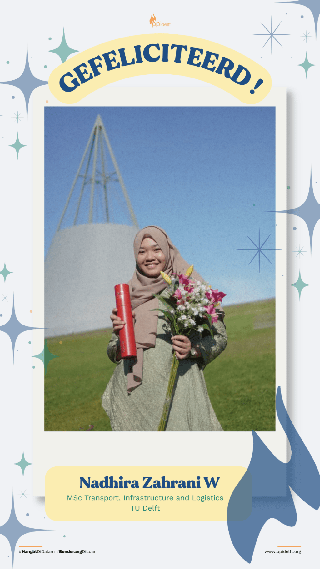 Nadhira Zahrani W., MSc in Transport, Infrastructure and Logistics, TU Delft