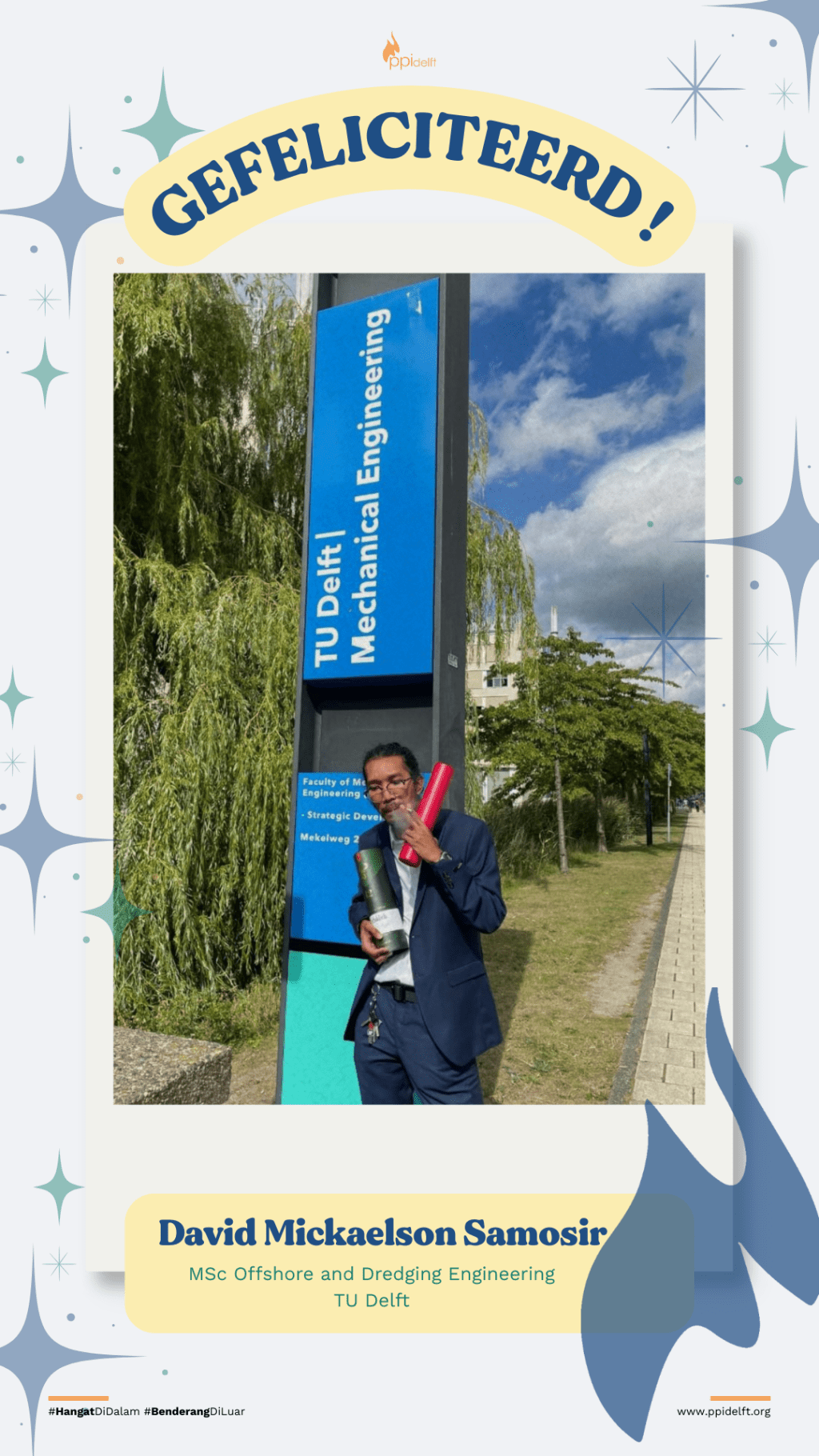 David Mickaelson Samosir, MSc in Offshore and Dredging Engineering, TU Delft