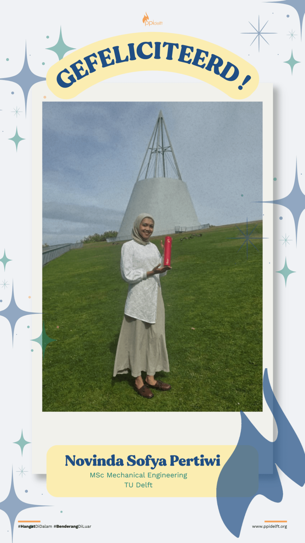 Novinda Sofya Pertiwi, MSc in Mechanical Engineering, TU&nbsp;Delft