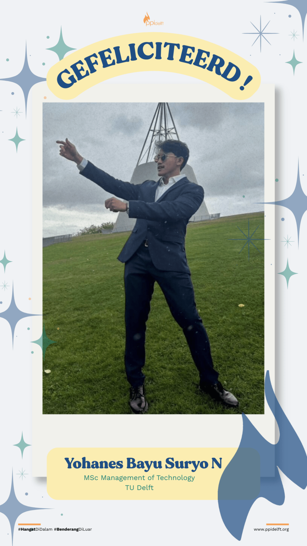 Yohanes Bayu Suryo N., MSc in Management of Technology, TU&nbsp;Delft