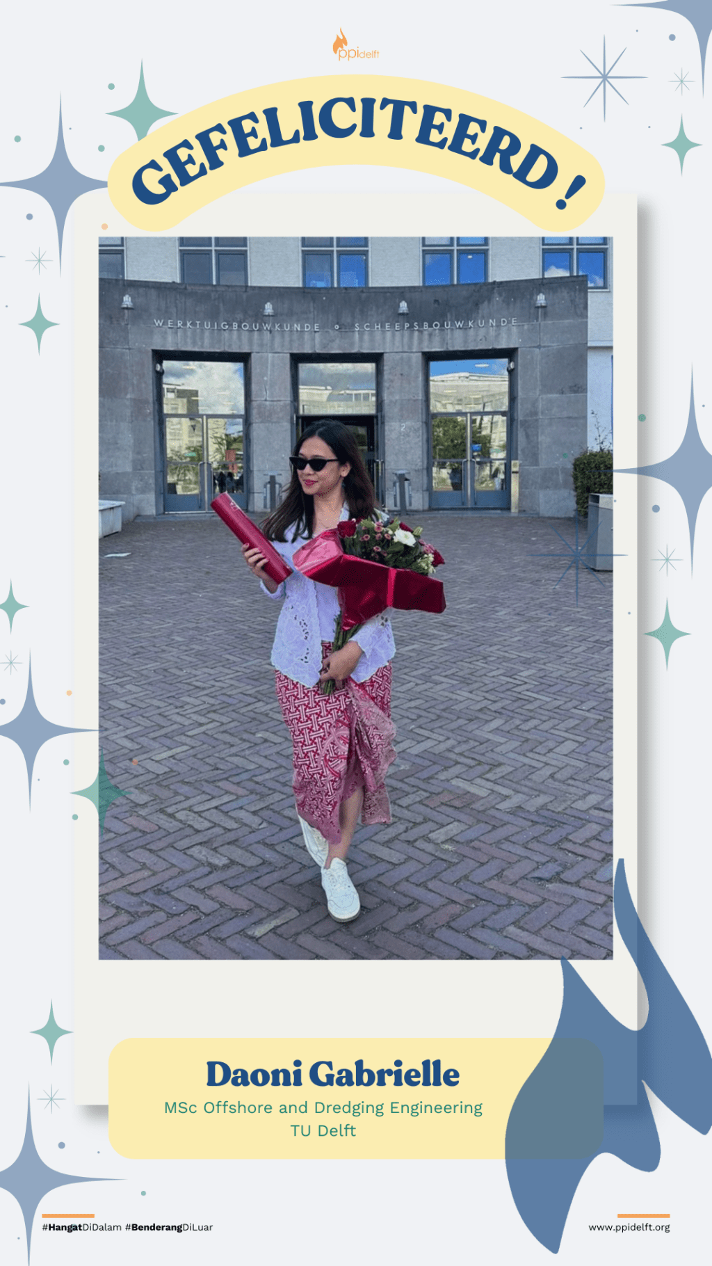 Daoni Gabrielle, MSc in Offshore and Dredging Engineering, TU&nbsp;Delft